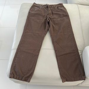 Tommy Bahamas 33 x 30 Classic Brown Jeans